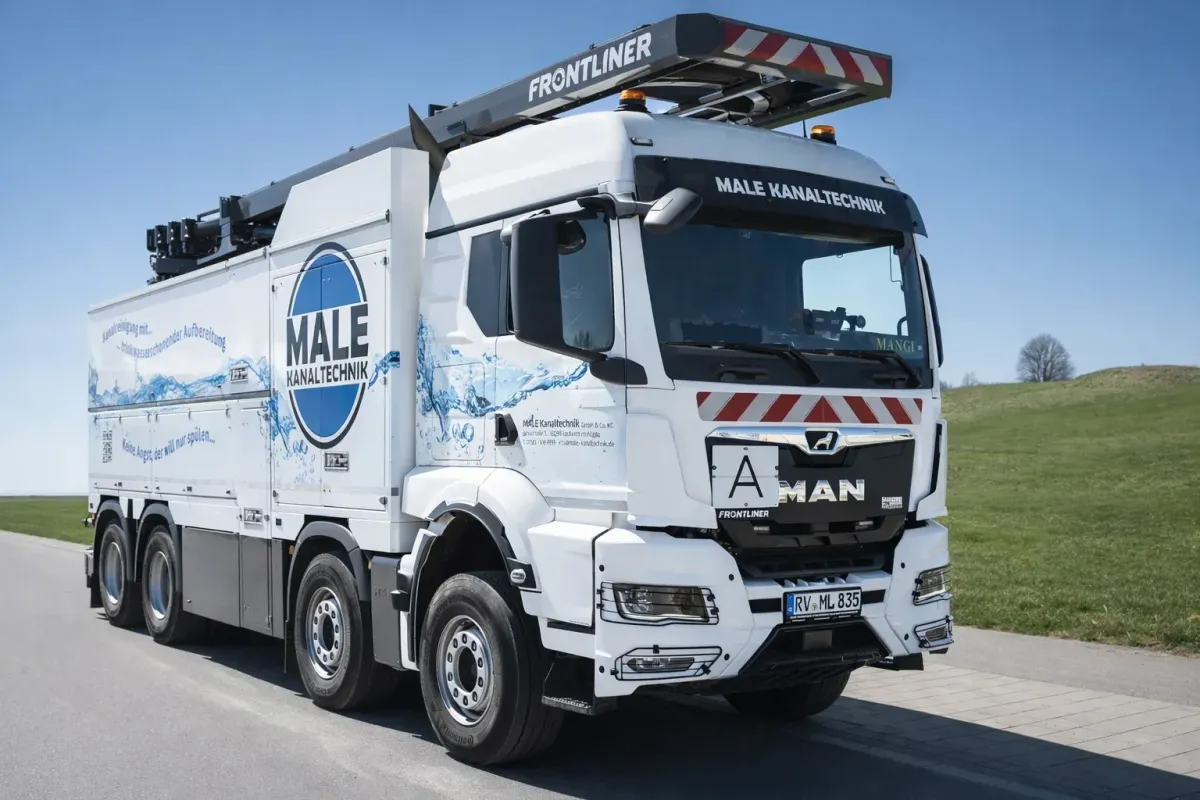 Einblick in den Arbeitsalltag bei MALE Kanaltechnik (Bild 1)
