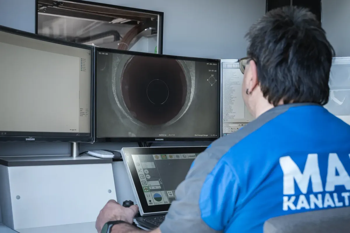 Einblick in den Arbeitsalltag bei MALE Kanaltechnik (Bild 2)